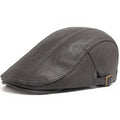 Béret en Cuir Véritable pour Homme - Theron