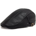 Béret en Cuir Véritable pour Homme - Theron