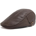 Béret en Cuir Véritable pour Homme - Theron