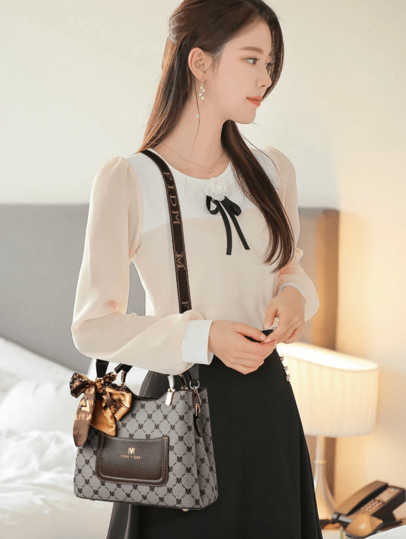 Sac à Main Féminin en Cuir Véritable - Kelly Mili